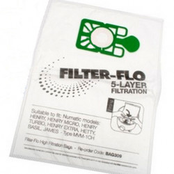 Numatic Henry High Filtration Dust Bags x10 